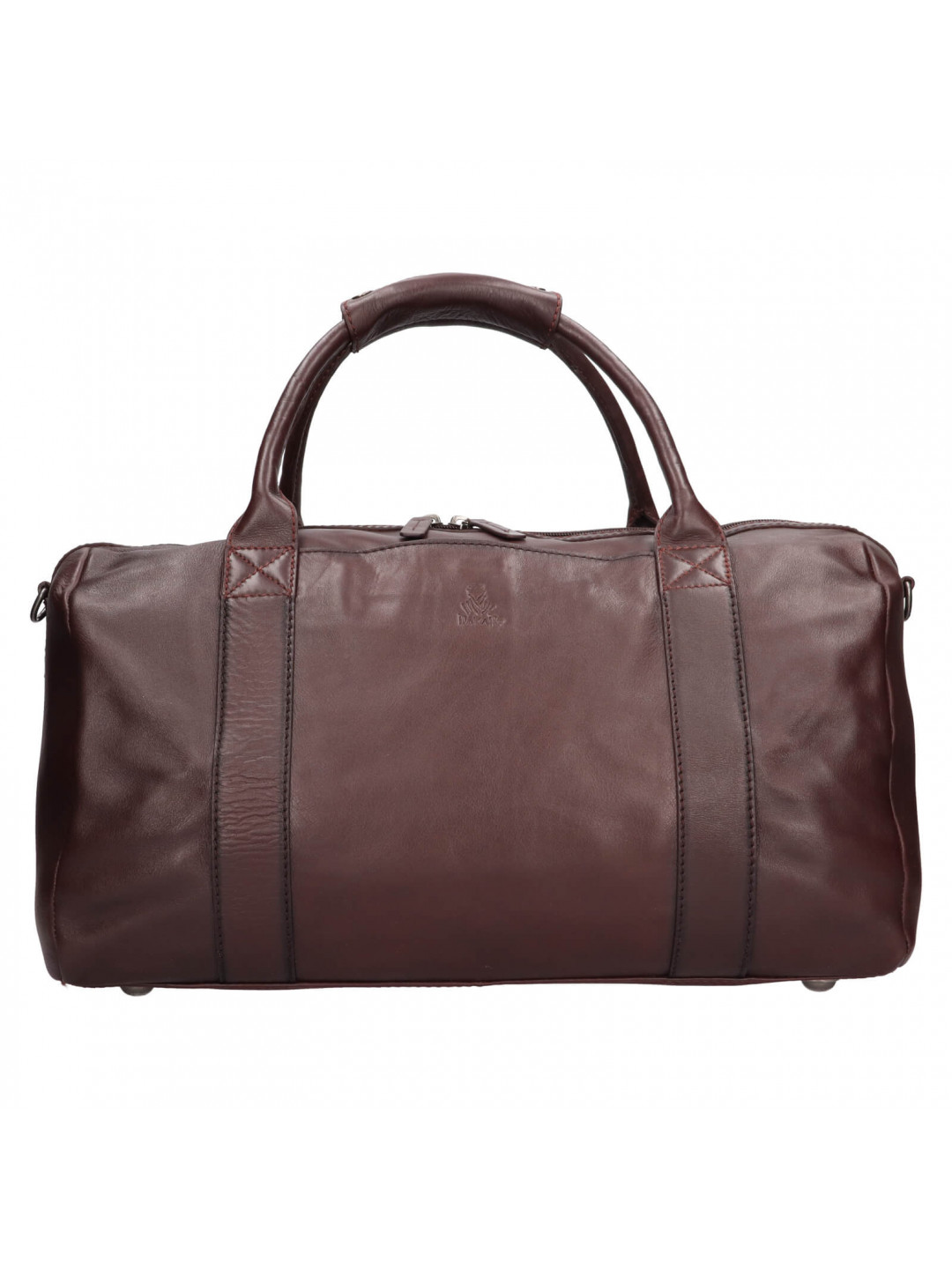 Kožená cestovní taška Dakar Malcolm – hnědá